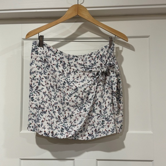 sezane-skirts-sezane-floral-wrap-mini-skirt-poshmark